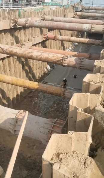 北京房山区管廊降水
